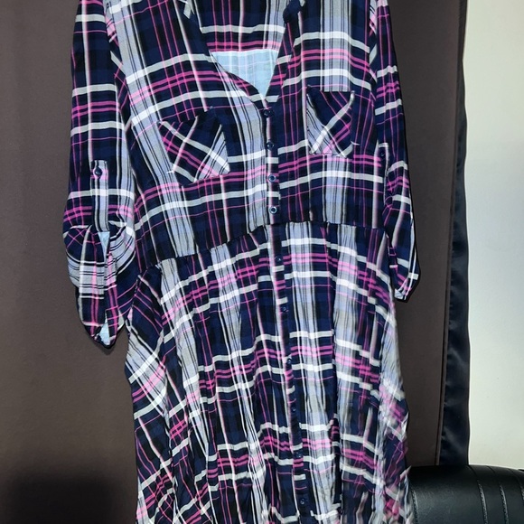 Beautiful Torrid Shirt Dress - Picture 4 of 4